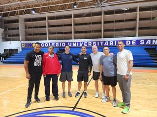 Prof. Angel Rano Martínez, Carlitos Figueroa, Prof. Edwin Quiles, Francisco De León, Edgardo Márquez, Wilberto Velázquez y Benjamín Robles