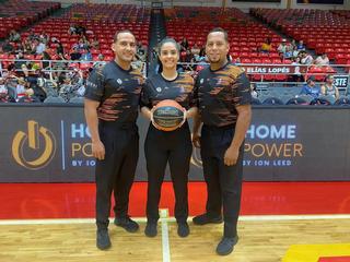 Francisco Bebo De León, Nicole Rodríguez y Enrique Burgos