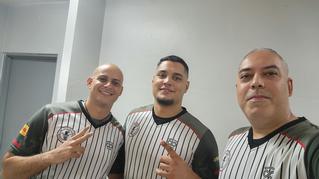 Kevin Martínez, Jesús Miguel Borges y Raúl Ramos