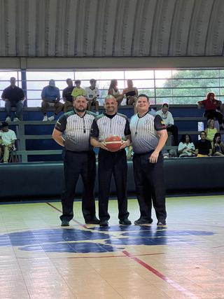 Alexis Vázquez, Alberto Devivie y Guillermo Martínez