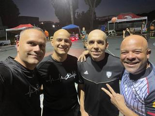 Javier Vázquez, Kevin Martínez, René Irizarry y Jesed Diaz