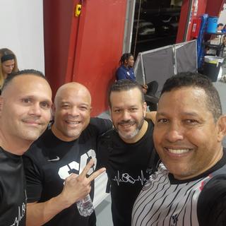 Javier Vázquez, Jesed Diaz, Luis Flores y Angel Rano Martínez